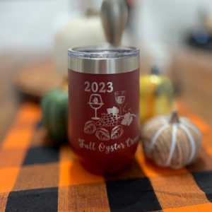 FALL OYSTER 16OZ WINE TUMBLER